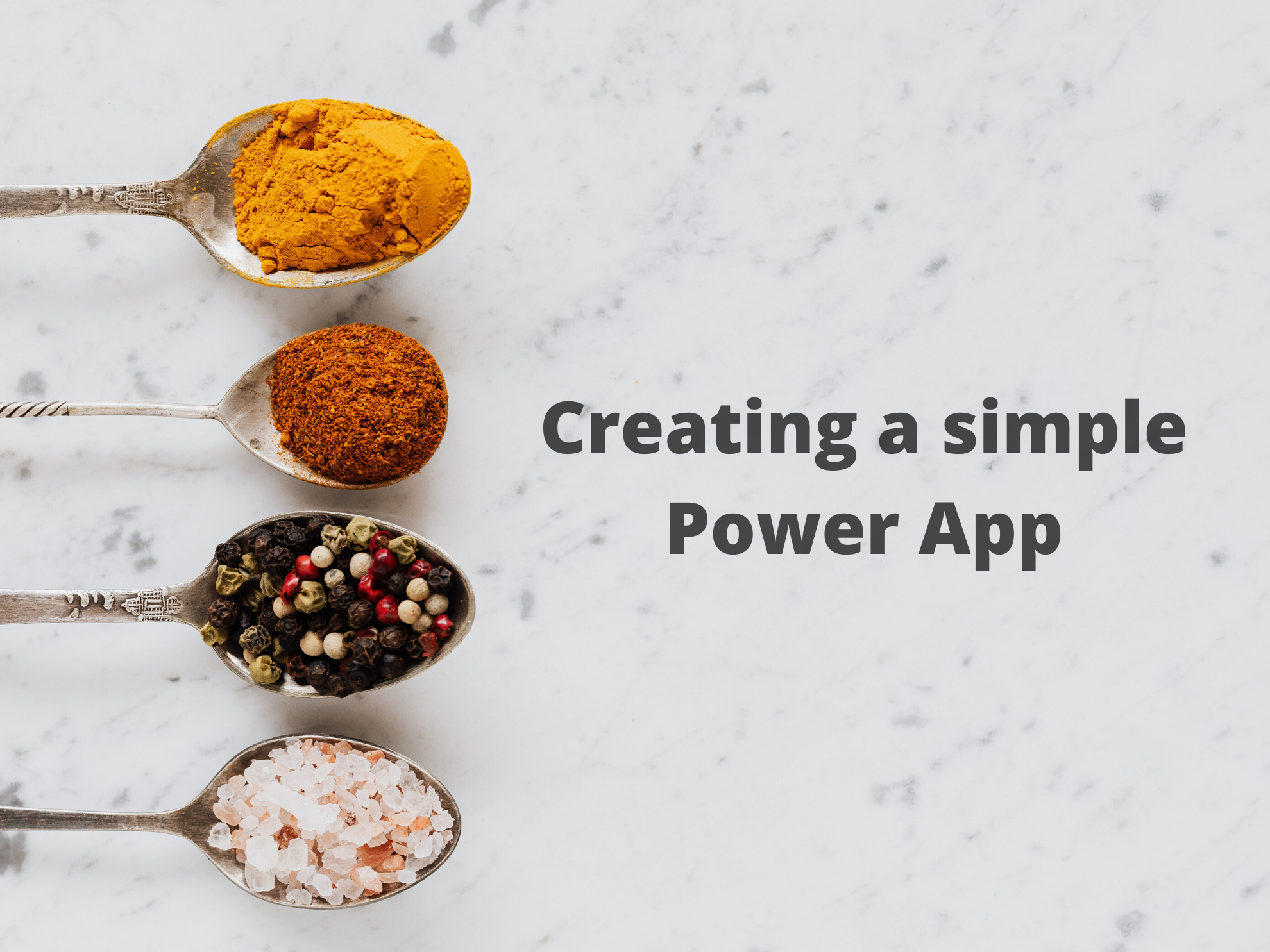 Creating a Canvas App